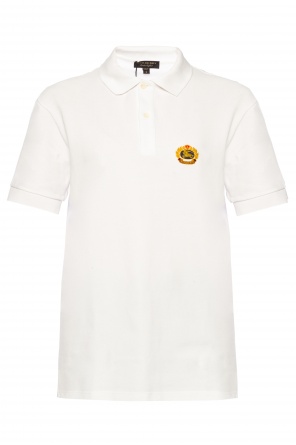 Logo-embroidered polo, zdjęcie 1 Logo-embroidered polo od Burberry